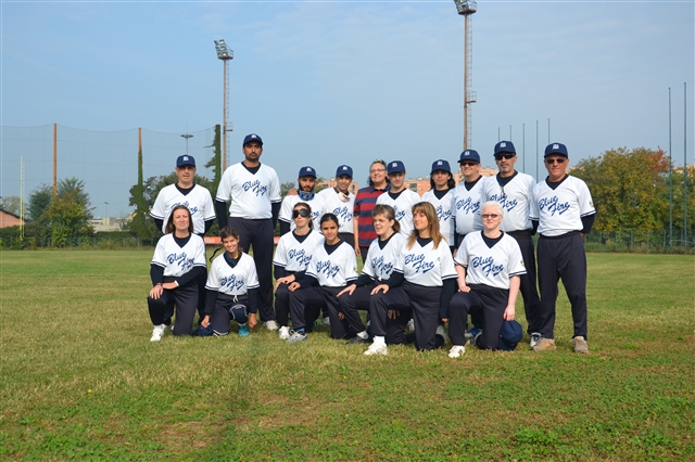 la squadra dei Blu Fire Brescia